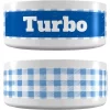 Frisco Personalized Gingham Plaid Small Dog & Cat Bowl