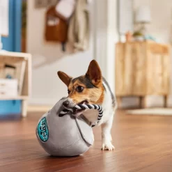 Frisco Football Helmet Plush With Rope Squeaky Dog Toy -Frisco Shop 279439 PT3. AC SS1800 V1628191339