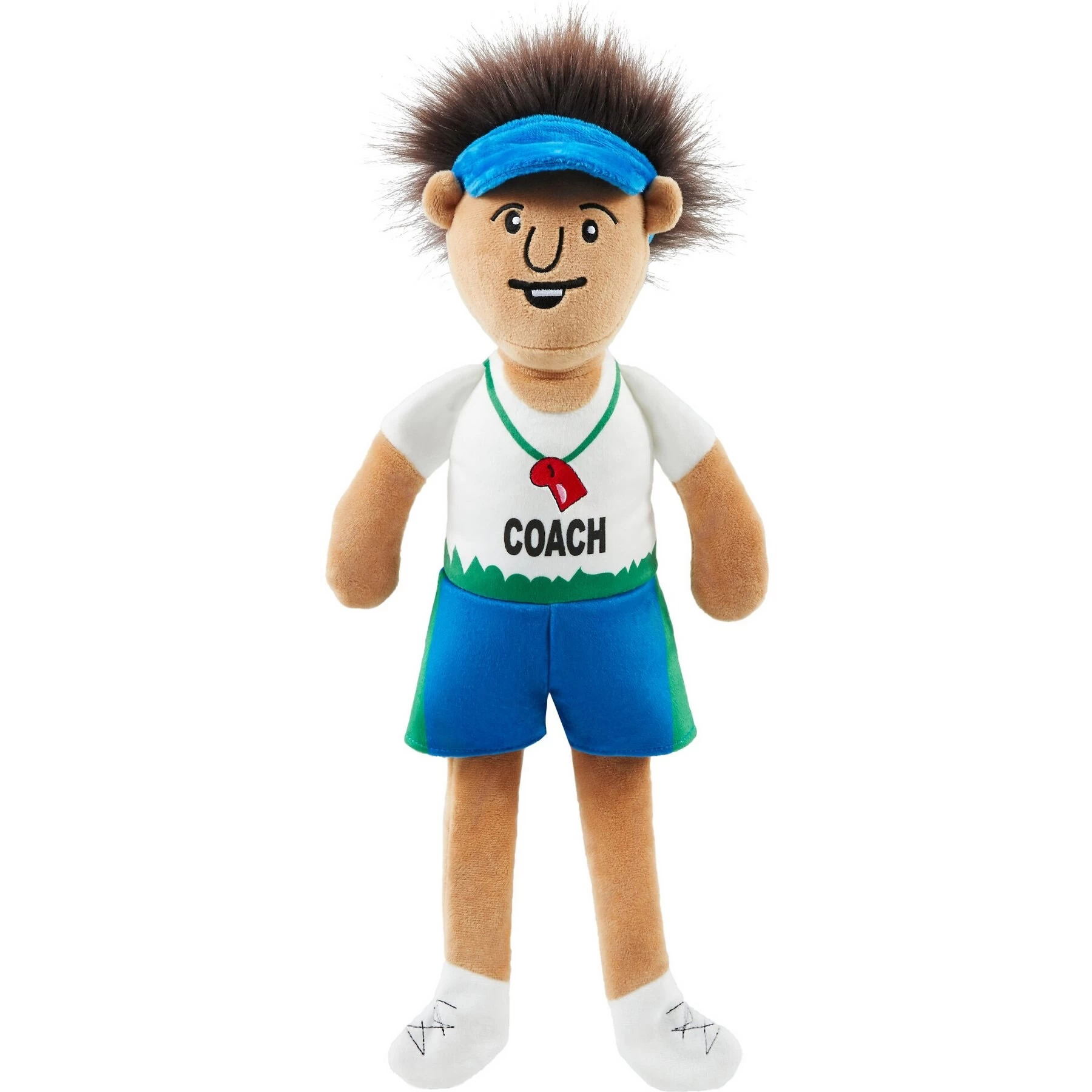 Frisco Gym Teacher Plush Squeaky Dog Toy 1 Frisco Gym Teacher Plush Squeaky Dog Toy