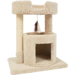 Frisco 27-in Real Carpet Cat Tree With Condo And Oval Perch 7 Frisco 27-in Real Carpet Cat Tree With Condo And Oval Perch -Frisco Shop 282747 PT4. AC SS1800 V1621948719