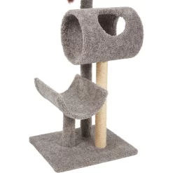 Frisco Real Carpet Cat Tree With Tunnel -Frisco Shop 282763 PT4. AC SS1800 V1621949266