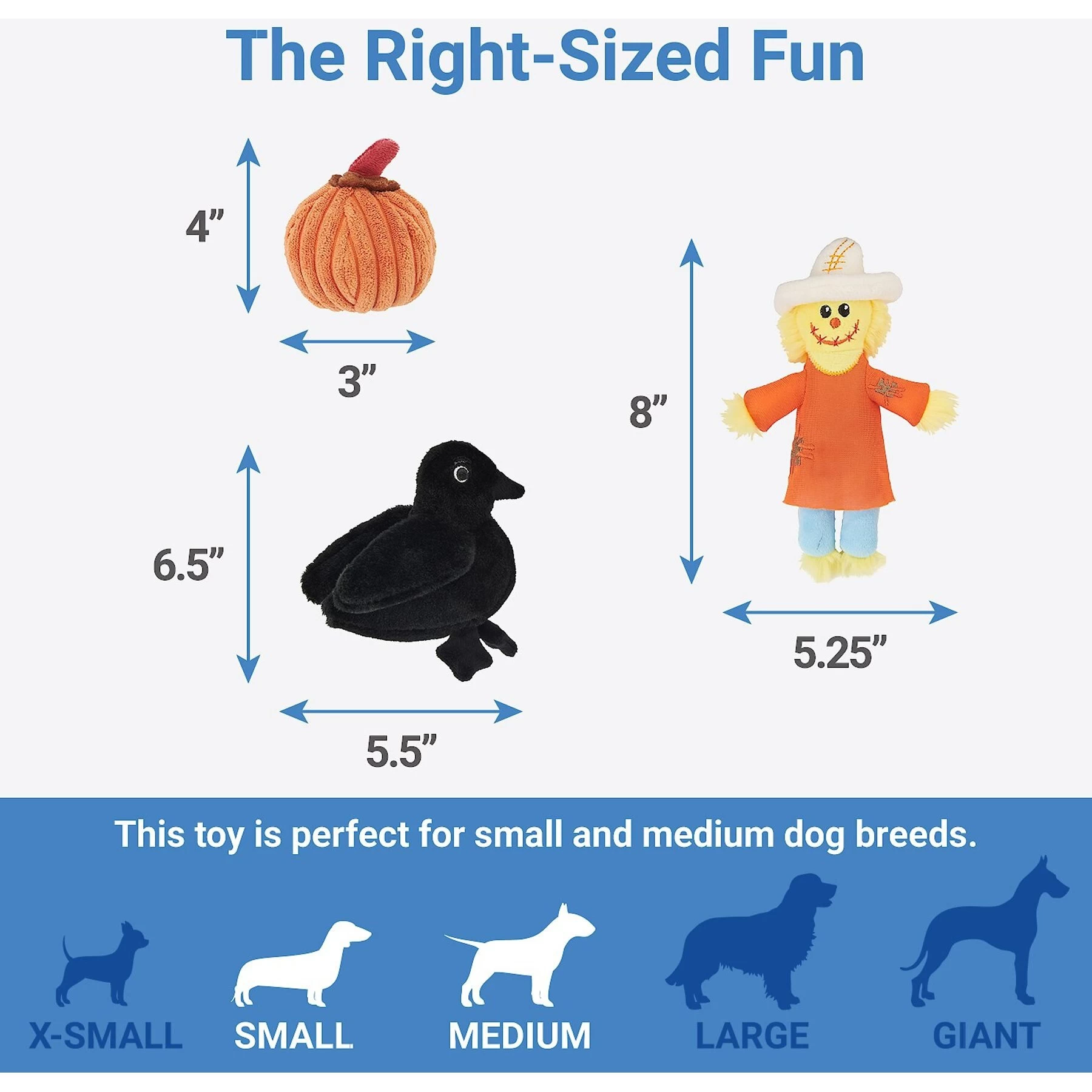 Frisco Fall Hay Wagon Hide & Seek Puzzle Plush Squeaky Dog Toy 3 Frisco Fall Hay Wagon Hide & Seek Puzzle Plush Squeaky Dog Toy - Image 3