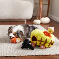 Frisco Fall Hay Wagon Hide & Seek Puzzle Plush Squeaky Dog Toy 7 Frisco Fall Hay Wagon Hide & Seek Puzzle Plush Squeaky Dog Toy -Frisco Shop 285631 PT3. AC SS1800 V1629724940