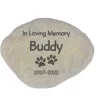 Frisco "In Loving Memory" Personalized Dog & Cat Memorial Garden Stone