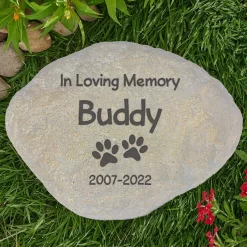 Frisco "In Loving Memory" Personalized Dog & Cat Memorial Garden Stone -Frisco Shop 287026 PT2. AC SS1800 V1645638995