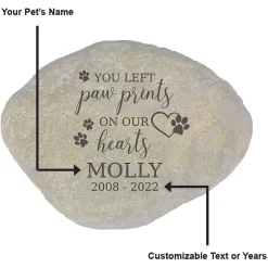 Frisco "Paws On Our Hearts" Personalized Dog & Cat Memorial Garden Stone 8 Frisco "Paws On Our Hearts" Personalized Dog & Cat Memorial Garden Stone -Frisco Shop 287035 PT3. AC SS1800 V1645642903