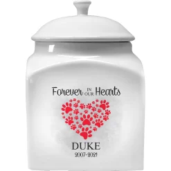 Frisco "Forever In Our Hearts" Hearts Personalized Urn