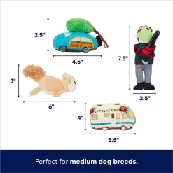 Frisco Holiday House Hide & Seek Puzzle Plush Squeaky Dog Toy -Frisco Shop 287083 PT2. AC SS1800 V1695046042