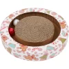 Frisco Holiday Scratch & Roll Cardboard Scratcher Cat Toy With Catnip