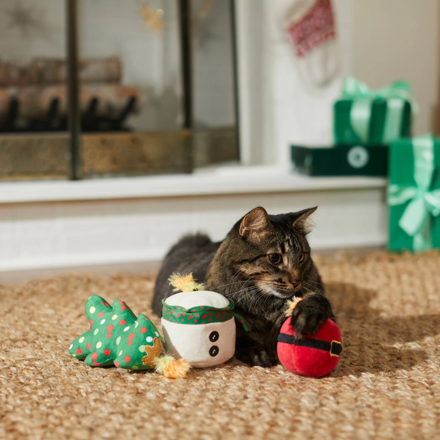 Frisco Holiday Candles Plush Cat Toy With Catnip 3 Frisco Holiday Candles Plush Cat Toy With Catnip - Image 3