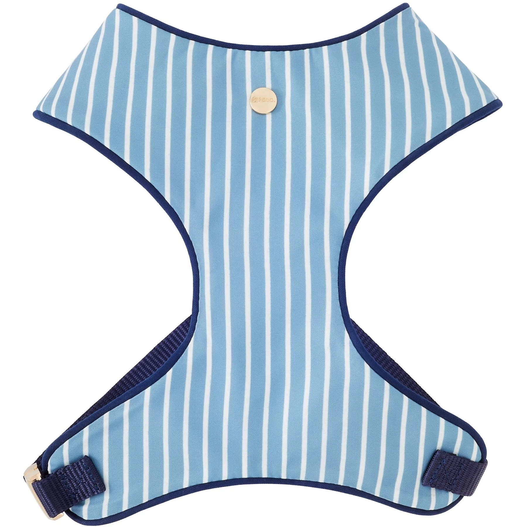 Frisco Fashion Over-The-Head Harness, Striped 1 Frisco Fashion Over-The-Head Harness, Striped