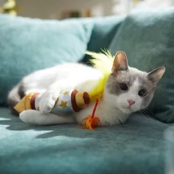 Frisco New Year's Eve Firework Plush Kicker Cat Toy With Catnip -Frisco Shop 288474 PT3. AC SS1800 V1638288685