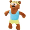 Frisco Fitness Bear Reversible Plush Squeaky Dog Toy