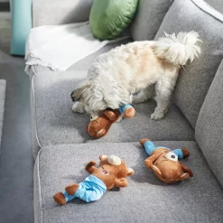 Frisco New Year, New Me Namaste Bear Plush Squeaky Dog Toy -Frisco Shop 288905 PT3. AC SS1800 V1638291398