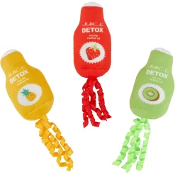 Frisco New Year, New Me Juice Cleanse Plush Cat Toy With Catnip