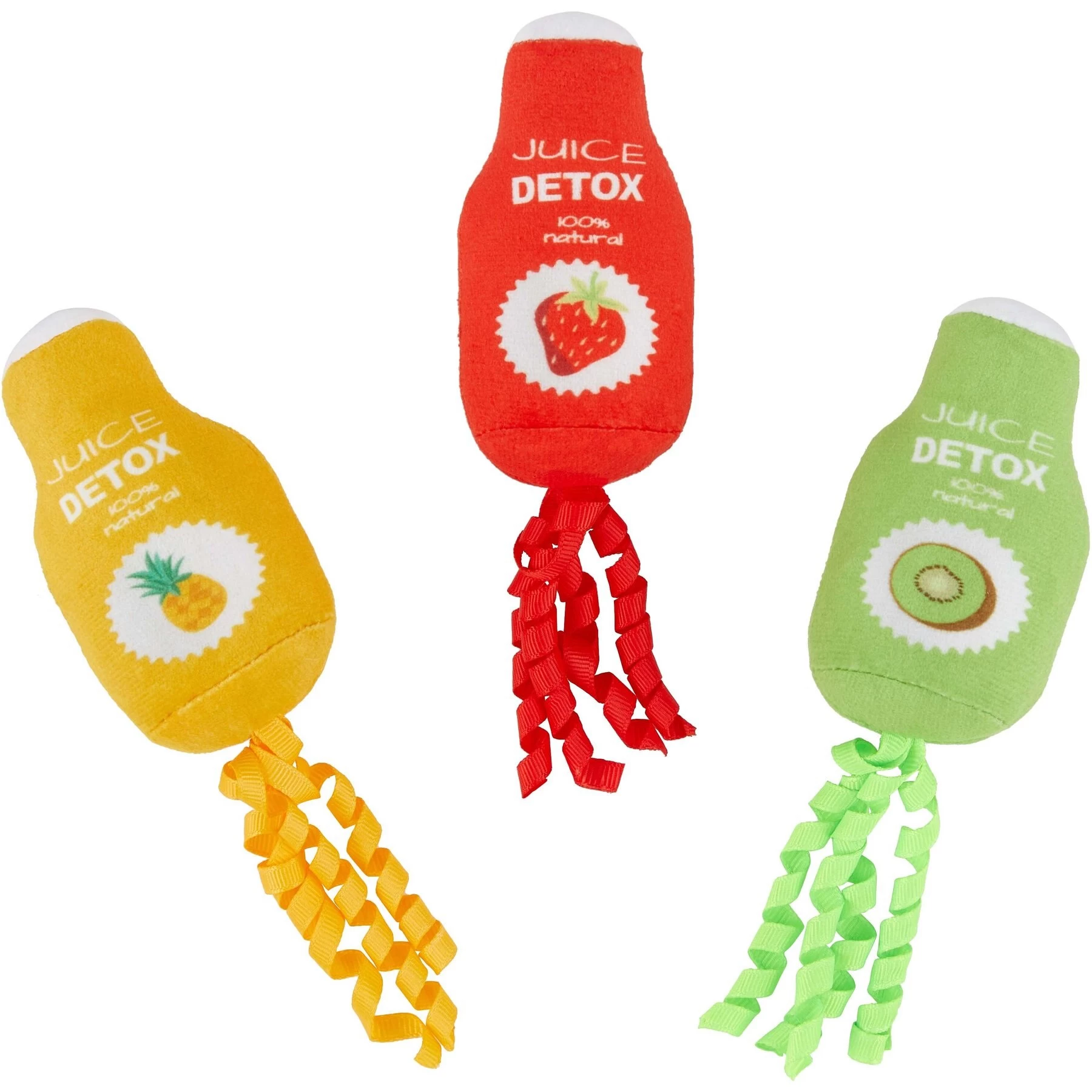 Frisco New Year, New Me Juice Cleanse Plush Cat Toy With Catnip 1 Frisco New Year, New Me Juice Cleanse Plush Cat Toy With Catnip