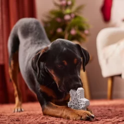 Frisco Holiday Nylon Snowflake Dog Chew Toy, Peanut Butter Flavor, Medium -Frisco Shop 291387 PT3. AC SS1800 V1629306692