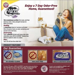 Frisco Plush, Teaser, Ball & Tri-Tunnel Variety Pack Cat Toy With Catnip, 20 Count & Arm & Hammer Litter Clump & Seal Multi-Cat Scented Clumping Clay Cat Litter -Frisco Shop 293064 PT4. AC SS1800 V1620007036