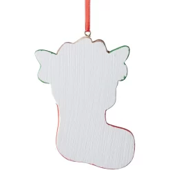 Frisco Dog In Stocking Resin Personalized Ornament -Frisco Shop 295085 PT3. AC SS1800 V1697131877