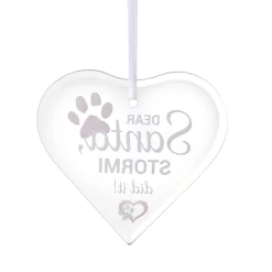 Frisco "Dear Santa" Glass Personalized Ornament 8 Frisco "Dear Santa" Glass Personalized Ornament -Frisco Shop 295089 PT3. AC SS1800 V1630332587