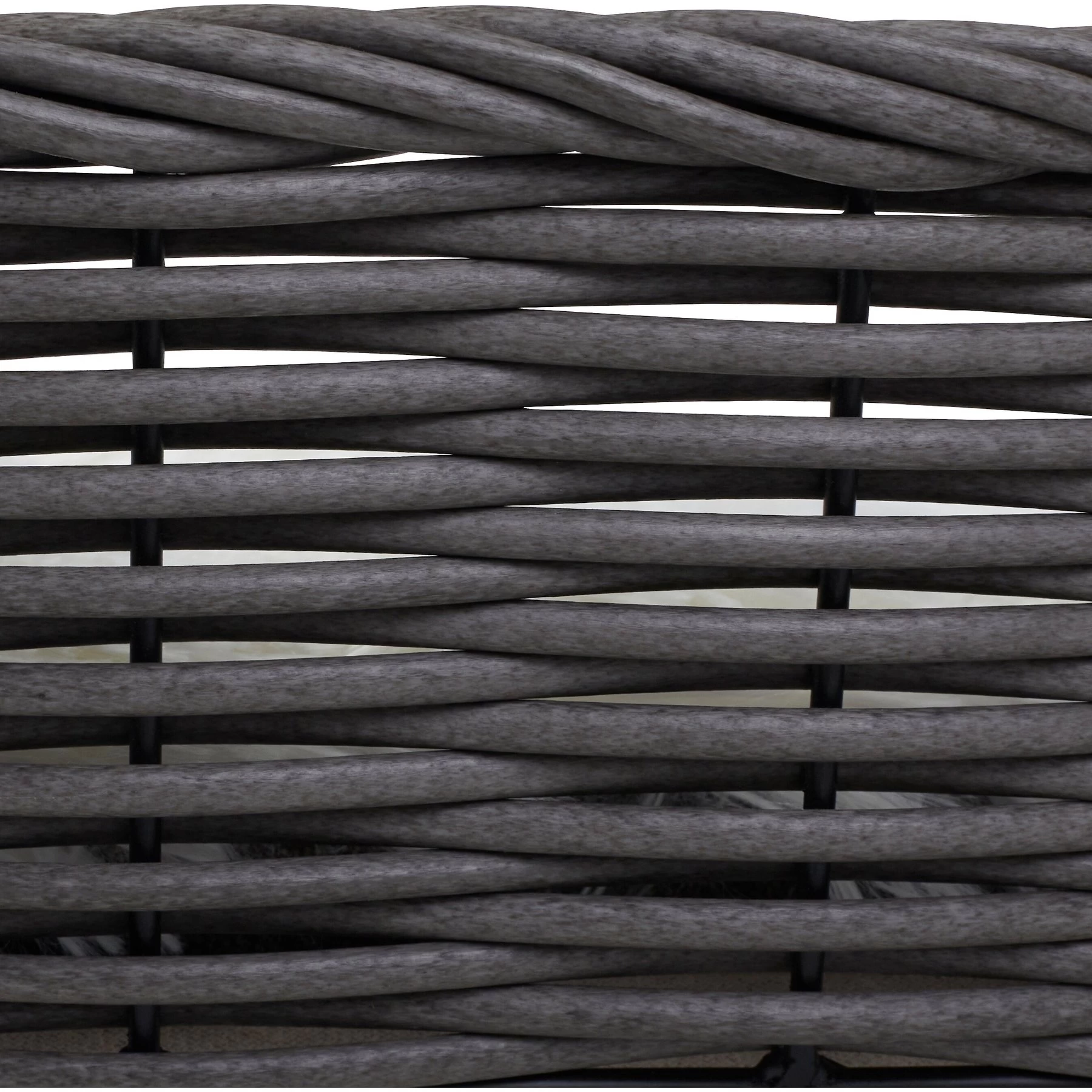 Frisco Elevated Rectangle Wicker Dog & Cat Bed With Eyelash Faux Fur Cushion 5 Frisco Elevated Rectangle Wicker Dog & Cat Bed With Eyelash Faux Fur Cushion - Image 5