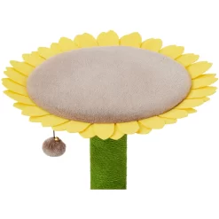 Frisco Sunflower Cat Scratching Post, Single Post -Frisco Shop 296690 PT2. AC SS1800 V1632855980