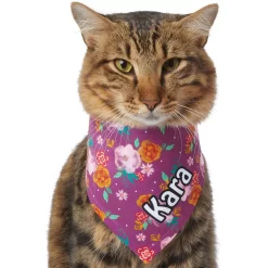 Frisco Fall Floral Personalized Dog & Cat Bandana -Frisco Shop 296990 PT7. AC SS1800 V1627653979