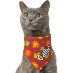 Frisco Fall Leaves Personalized Dog & Cat Bandana 16 Frisco Fall Leaves Personalized Dog & Cat Bandana -Frisco Shop 296994 PT7. AC SS1800 V1627655275