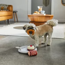 Frisco Brunch Pastry Plate Plush Squeaky Dog Toy 7 Frisco Brunch Pastry Plate Plush Squeaky Dog Toy -Frisco Shop 297262 PT3. AC SS1800 V1642087931