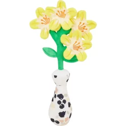 Frisco Brunch Flowers Plush Squeaky Dog Toy