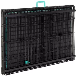 Frisco Heavy Duty Enhanced Lock Sliding Double Door Fold & Carry Wire Dog Crate & Mat Kit -Frisco Shop 297461 PT6. AC SS1800 V1633115281