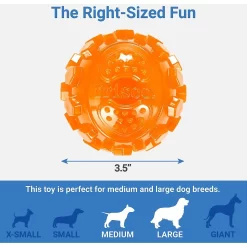 Frisco Fetch Squeaky TPR Ball Dog Toy & Bones & Chews Pig Ear Chews Dog Treats -Frisco Shop 297964 PT2. AC SS1800 V1623255143