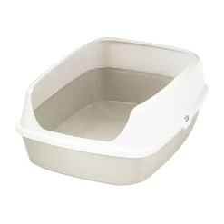 Frisco Decorative Side Table Cat Litter Box Cover & Frisco Open Top Cat Litter Box With Rim, Large -Frisco Shop 297992 PT5. AC SS1800 V1621303645