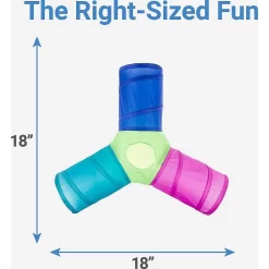 Hartz Delectables Stew Chicken & Tuna Lickable Cat Treat & Frisco Foldable Play Tri-Tunnel Cat Toy 12 Hartz Delectables Stew Chicken & Tuna Lickable Cat Treat & Frisco Foldable Play Tri-Tunnel Cat Toy -Frisco Shop 298074 PT5. AC SS1800 V1621266436