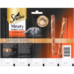 Sheba Meaty Tender Sticks Chicken Flavor Soft Adult Cat Treats & Frisco Moppy Ball Cat Toy With Catnip 7 Sheba Meaty Tender Sticks Chicken Flavor Soft Adult Cat Treats & Frisco Moppy Ball Cat Toy With Catnip -Frisco Shop 298506 PT2. AC SS1800 V1623204147
