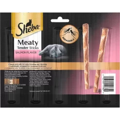 Sheba Meaty Tender Sticks Salmon Flavored Soft Adult Cat Treats & Frisco Plush, Teaser, Ball & Tunnel Variety Pack Cat Toy With Catnip -Frisco Shop 298508 PT2. AC SS1800 V1623201162