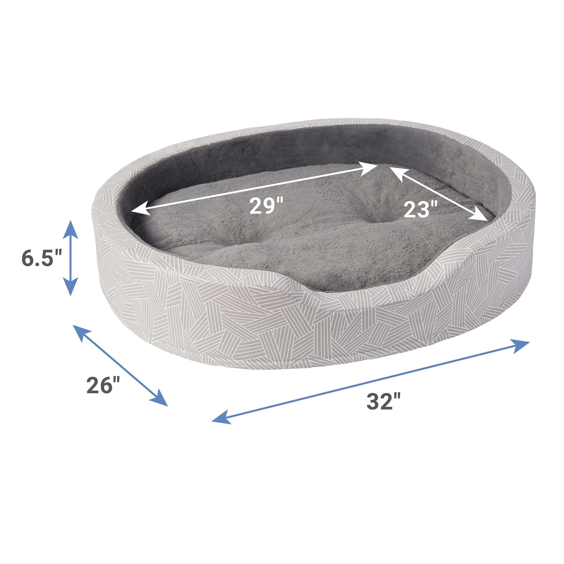 Frisco Ortho Cuddler Dog & Cat Bed 2 Frisco Ortho Cuddler Dog & Cat Bed - Image 2