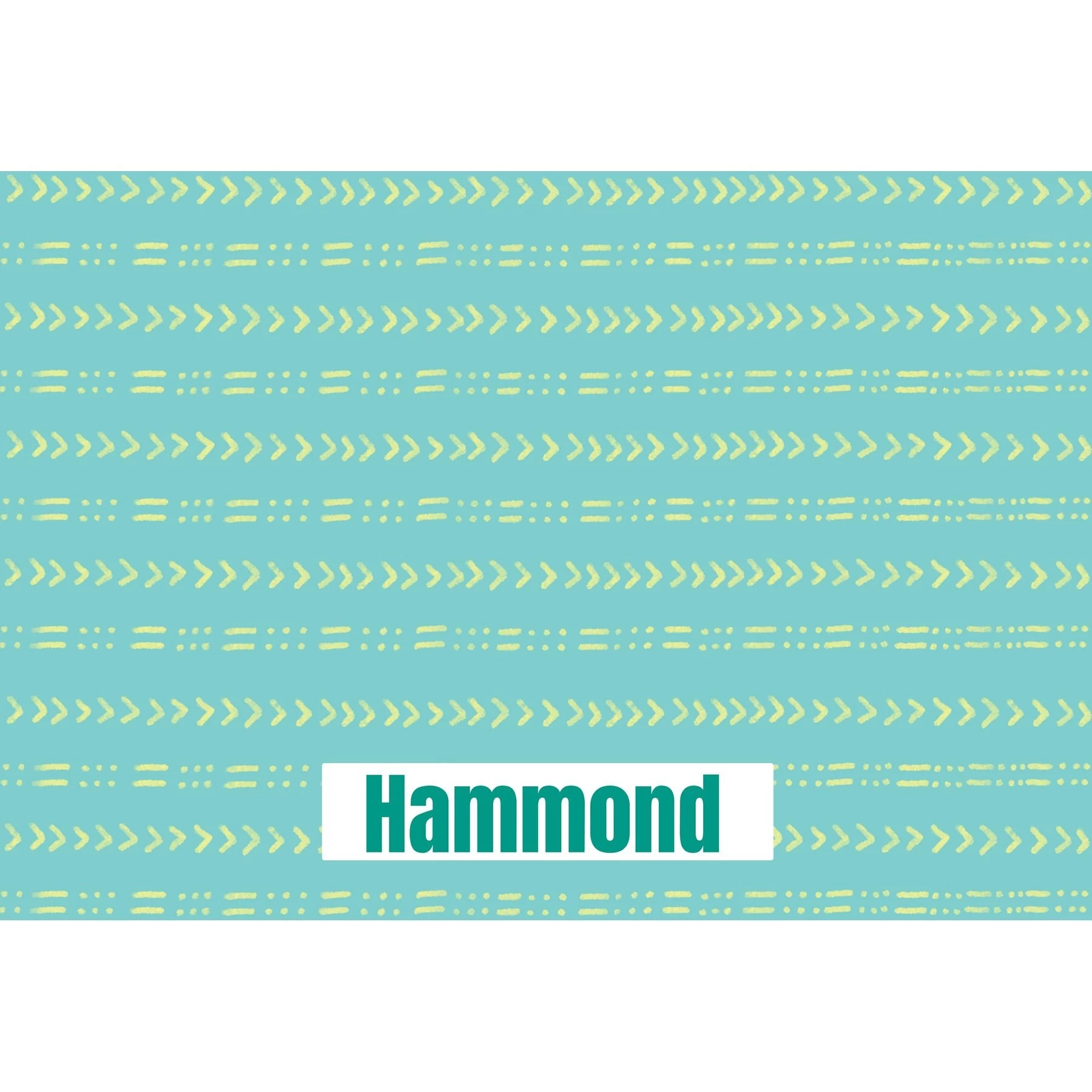 Frisco Mudcloth Personalized Dog & Cat Placemat 3 Frisco Mudcloth Personalized Dog & Cat Placemat - Image 3