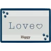 Frisco Love Cutout Personalized Dog & Cat Placemat