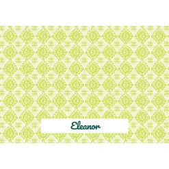 Frisco Boho Damask Personalized Dog & Cat Placemat -Frisco Shop 299562 PT2. AC SS1800 V1636048357