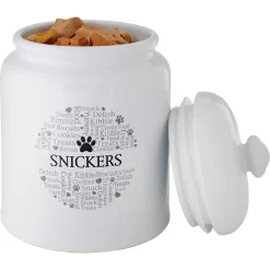 Frisco Ceramic Paw Personalized Treat Jar, 13 Cup, 104oz -Frisco Shop 301183 PT3. AC SS1800 V1630552006