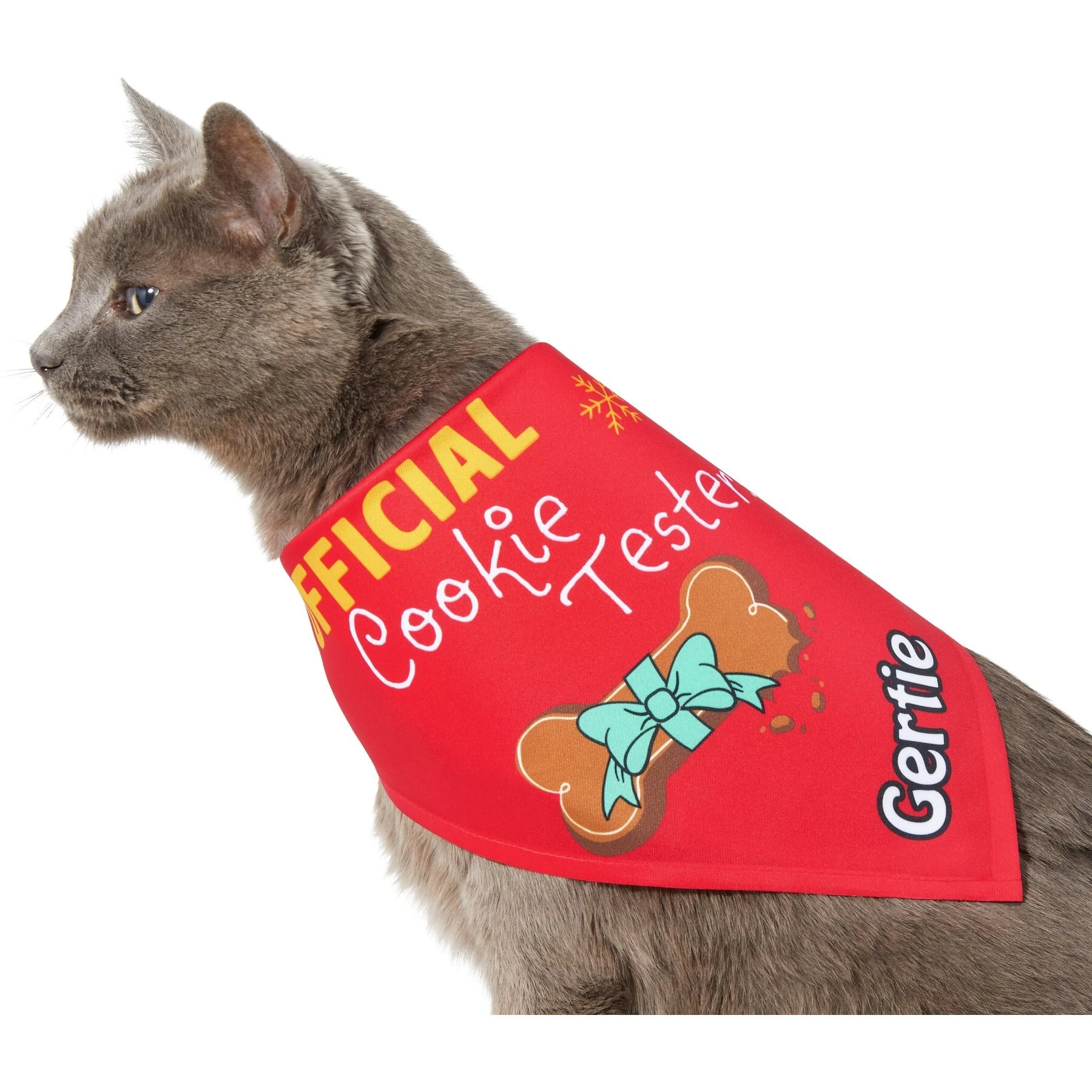 Frisco Official Cookie Tester Personalized Dog & Cat Bandana 5 Frisco Official Cookie Tester Personalized Dog & Cat Bandana - Image 5