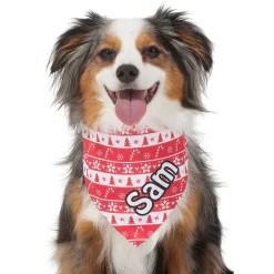 Frisco Fair Isle Personalized Dog & Cat Bandana -Frisco Shop 301357 PT6. AC SS1800 V1628100112