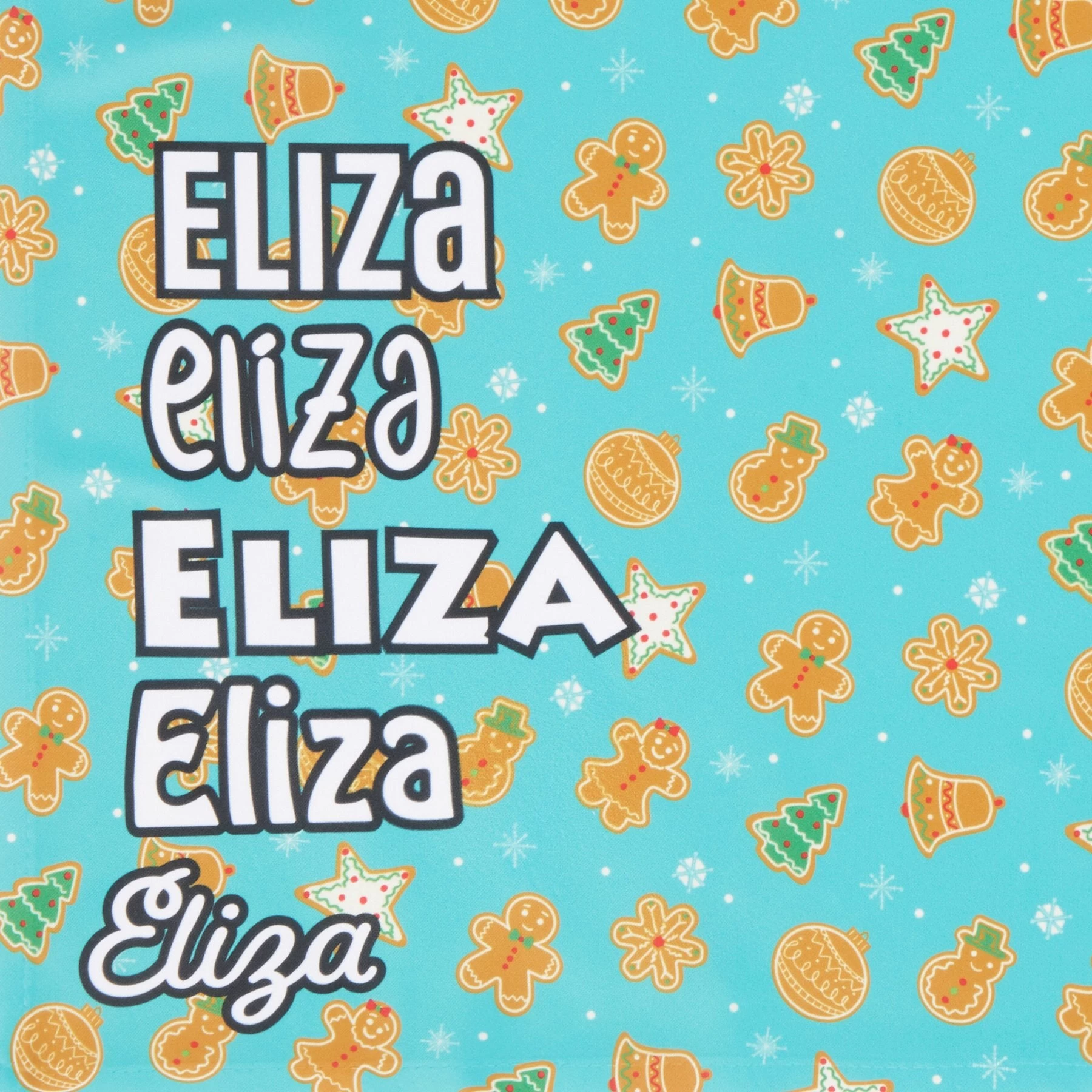 Frisco Gingerbread Cookie Personalized Dog & Cat Bandana 5 Frisco Gingerbread Cookie Personalized Dog & Cat Bandana - Image 5