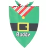 Frisco Santa's Favorite Elf Personalized Dog & Cat Bandana