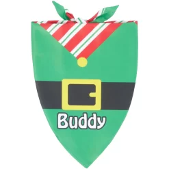 Frisco Santa's Favorite Elf Personalized Dog & Cat Bandana