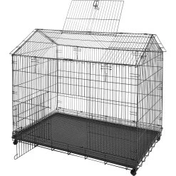 Frisco Wire Small Pet House Shaped Cage -Frisco Shop 301429 PT3. AC SS1800 V1633378719