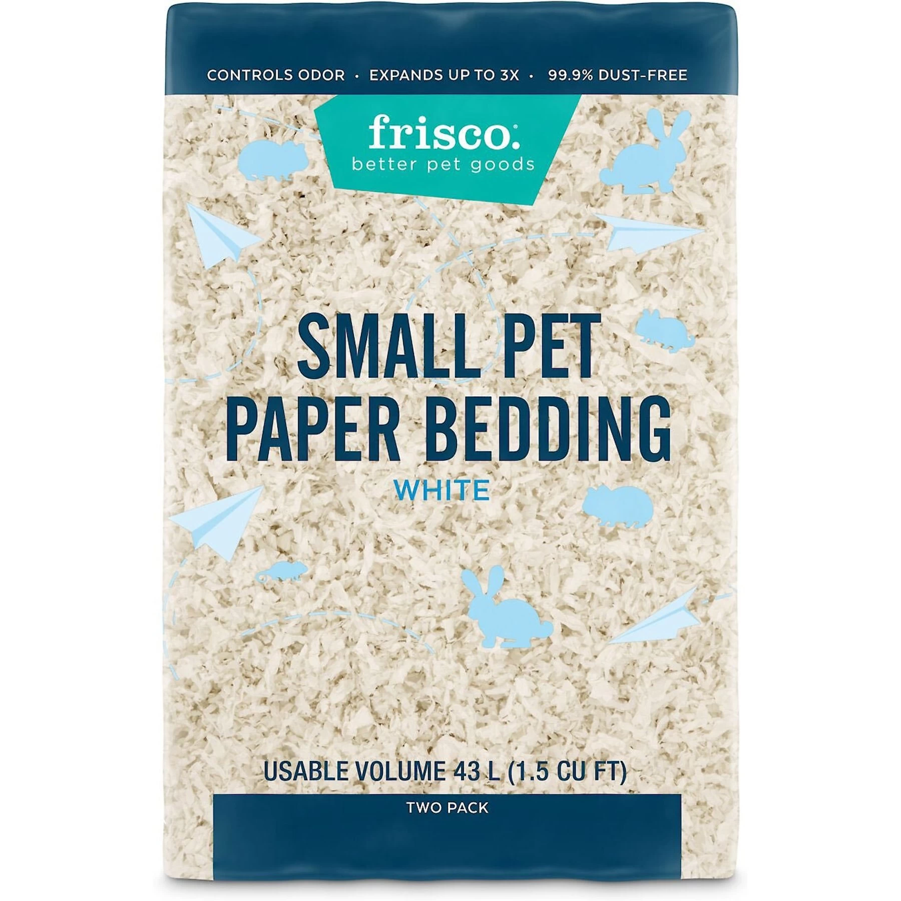 Frisco Corner Small Pet Litter Box & Frisco Small Pet Paper Bedding 6 Frisco Corner Small Pet Litter Box & Frisco Small Pet Paper Bedding - Image 6