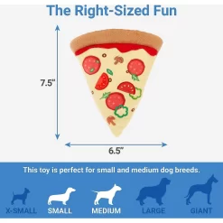 Frisco Pizza Slice Plush Squeaky Dog Toy & Frisco Taco Plush Squeaky Dog Toy -Frisco Shop 302494 PT2. AC SS1800 V1623058354