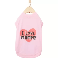 Frisco I Love Daddy Dog & Cat T-Shirt, Gray & Frisco I Love Mommy Dog & Cat T-Shirt -Frisco Shop 302760 PT5. AC SS1800 V1623069456